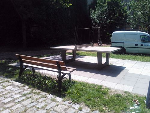 Tischtennis bei Gipsstraße