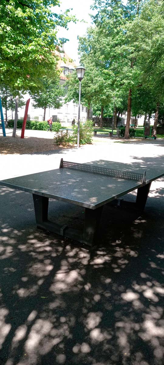 Tischtennis bei Milbertshofener Platz