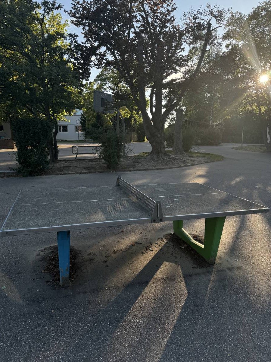 Tischtennis bei Malschbachstraße