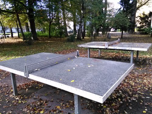 Tischtennis bei Schillerstraße 36