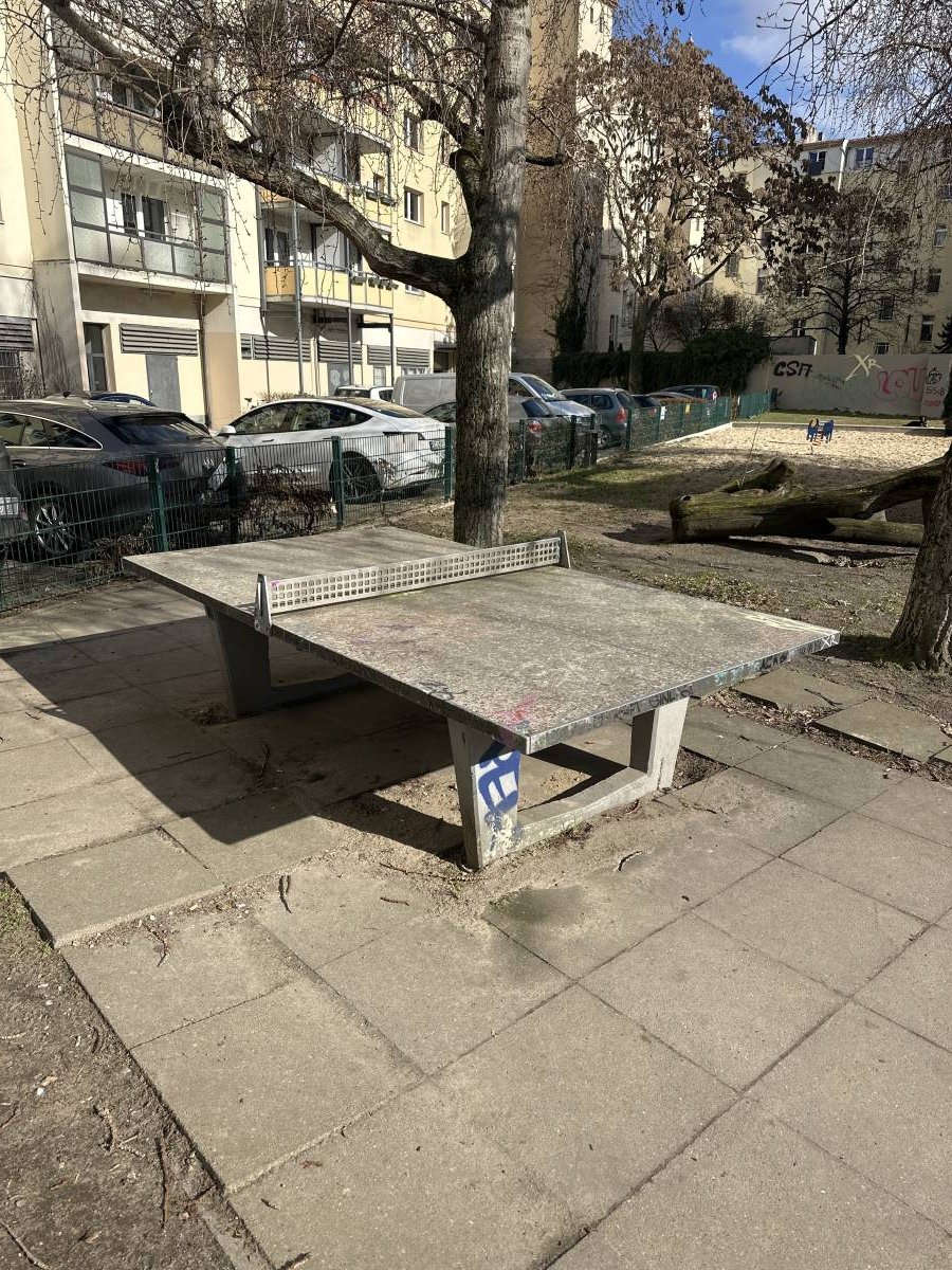 Tischtennis bei Frankfurter Allee