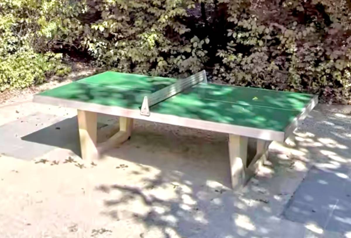 Tischtennis bei Bei der Rinnen