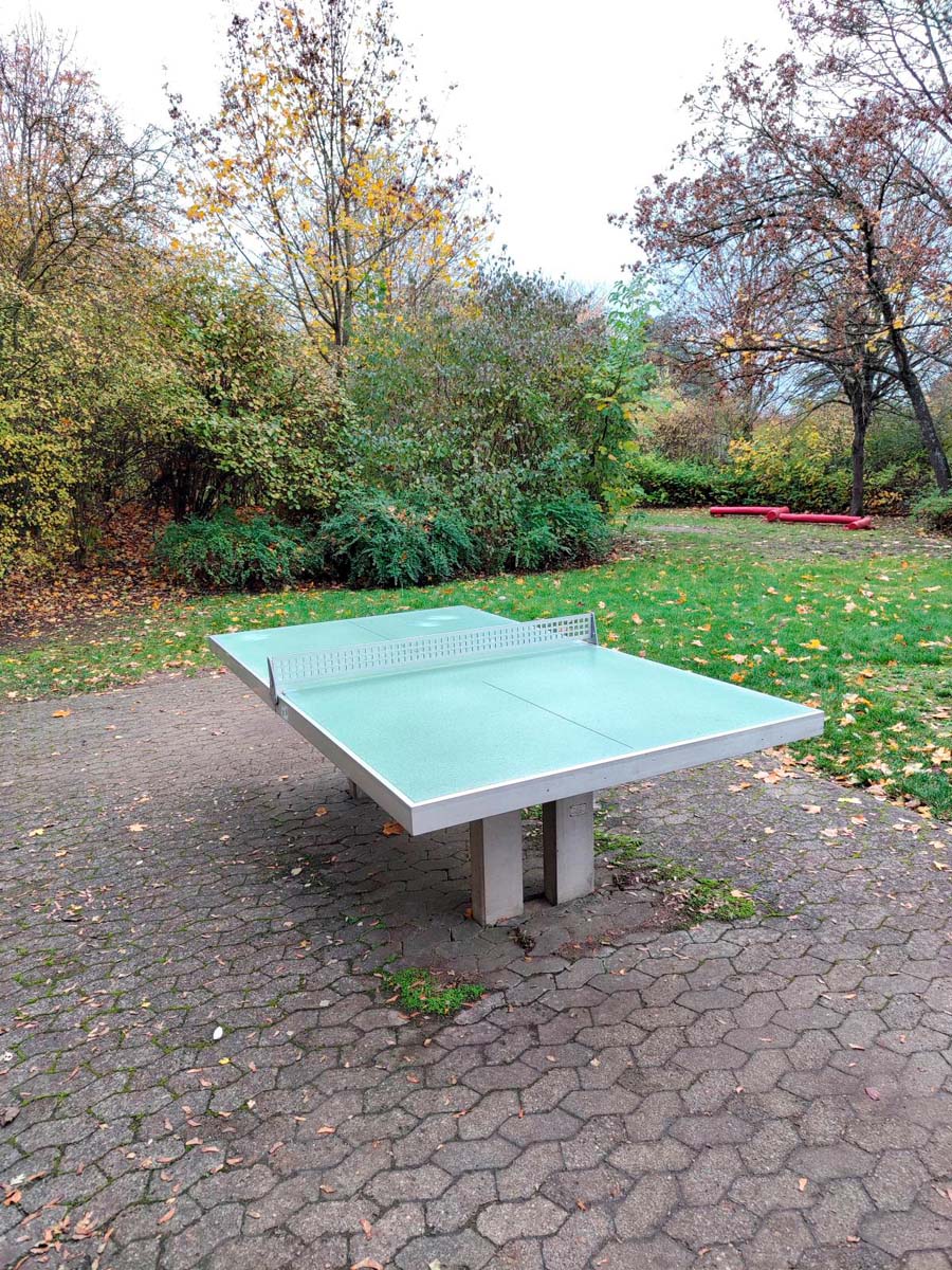 Tischtennis bei Bray-County Wicklow-Weg