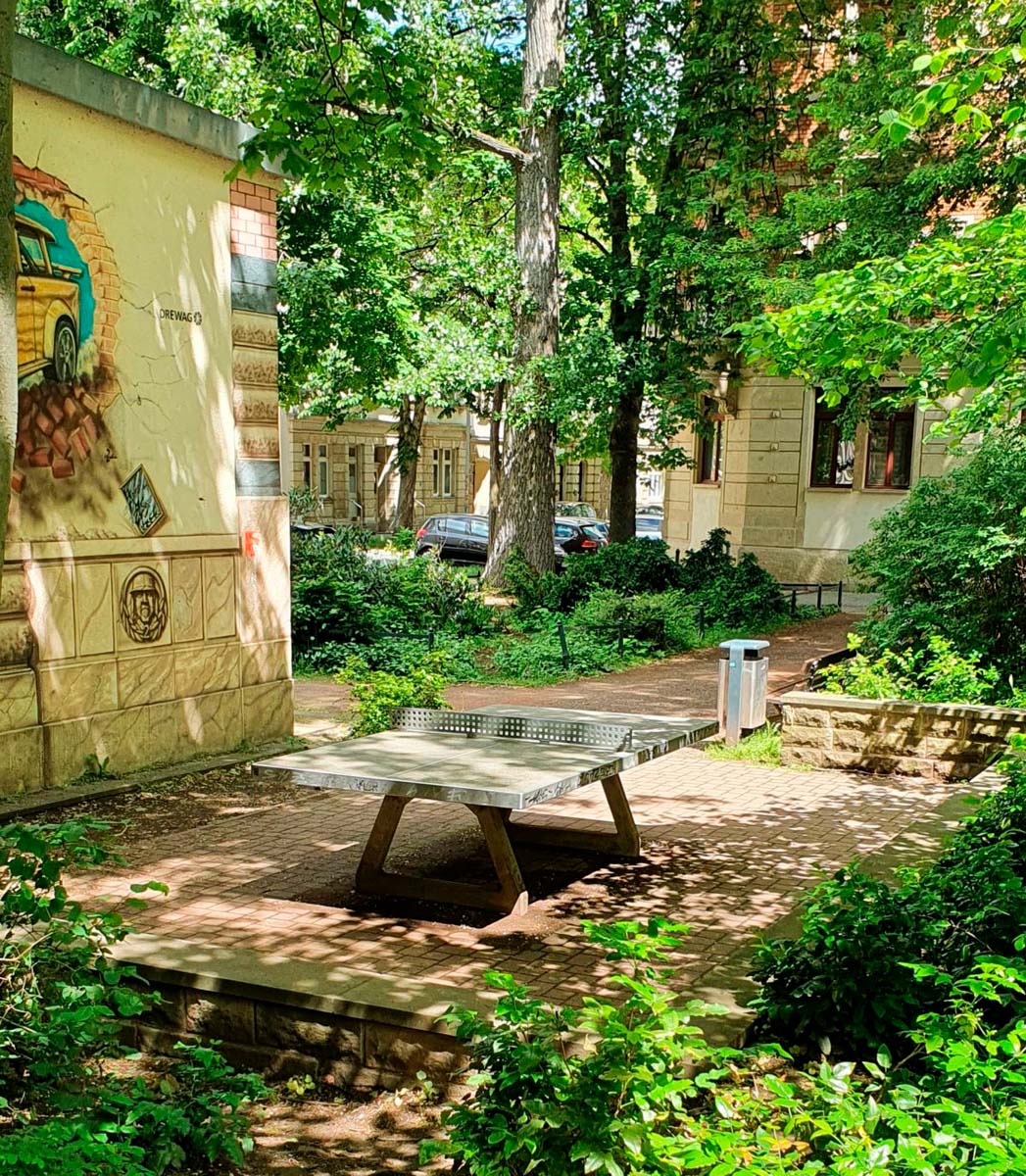 Tischtennis bei Zwickauer Platz