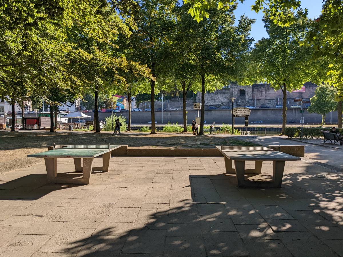 Tischtennis bei Alte Brücke