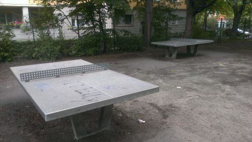 Tischtennis bei Barstraße 42