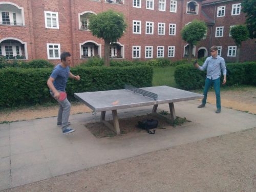 Tischtennis bei Woelckpromenade 30