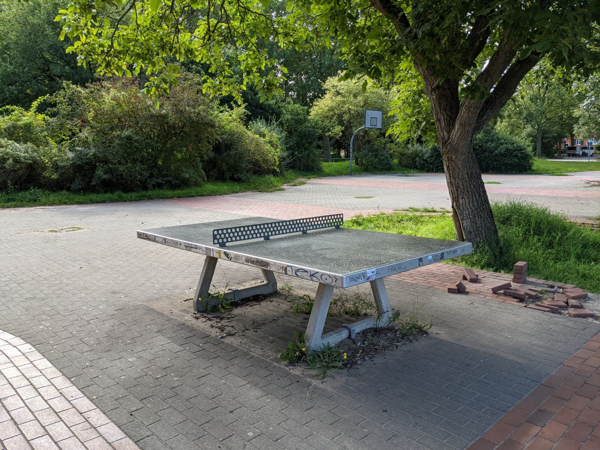 Tischtennis bei Vogelsbergstraße 46