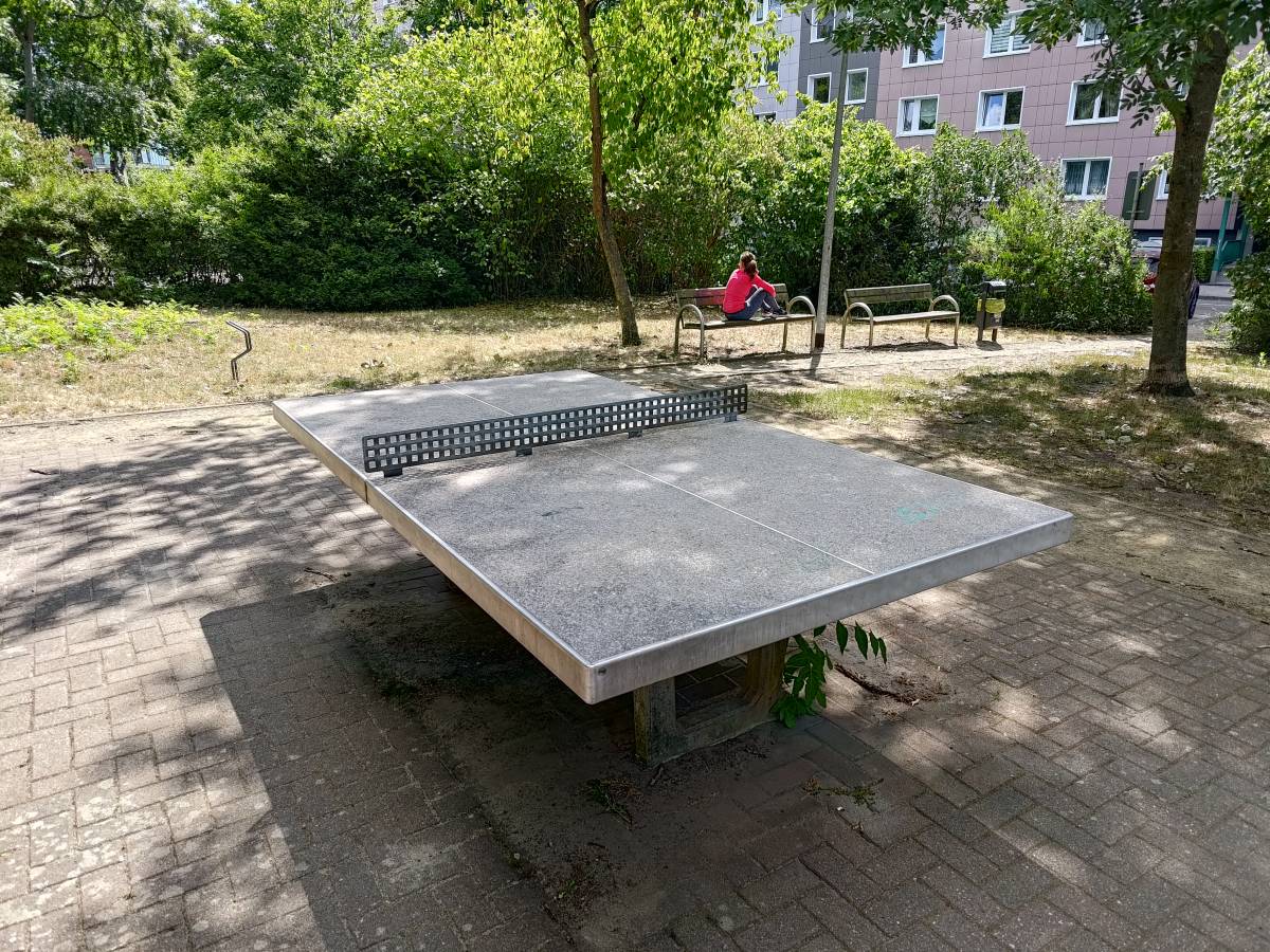 Tischtennis bei Landsberger Allee