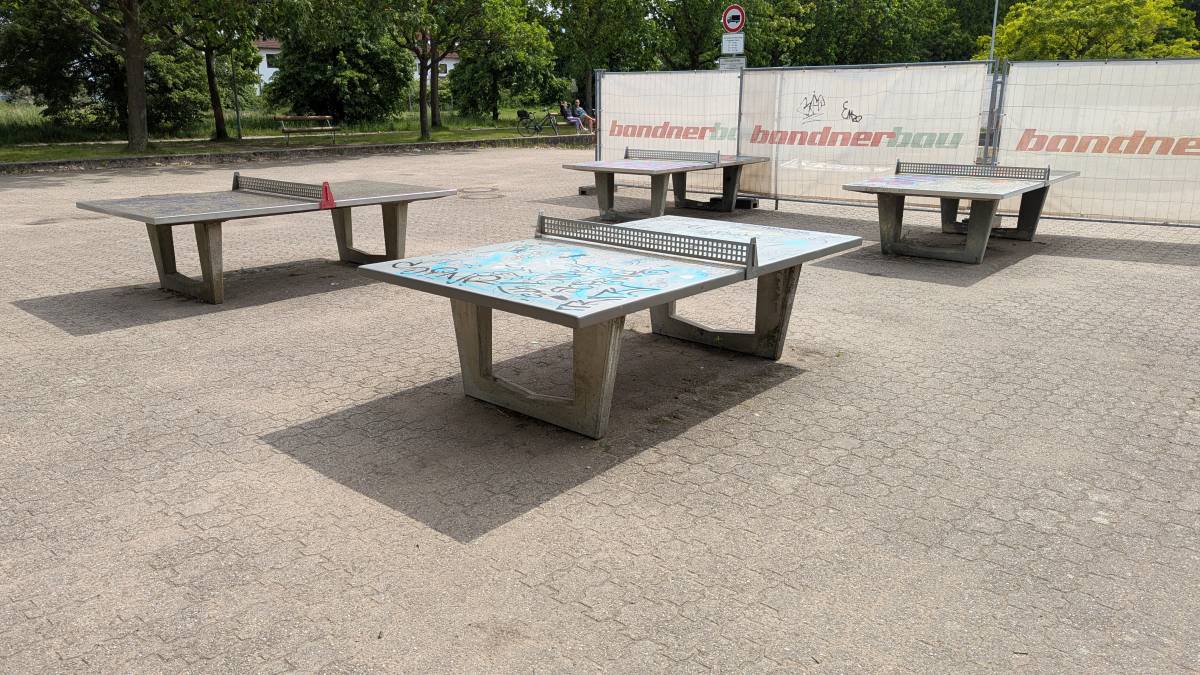 Tischtennis bei Unterfeldstraße