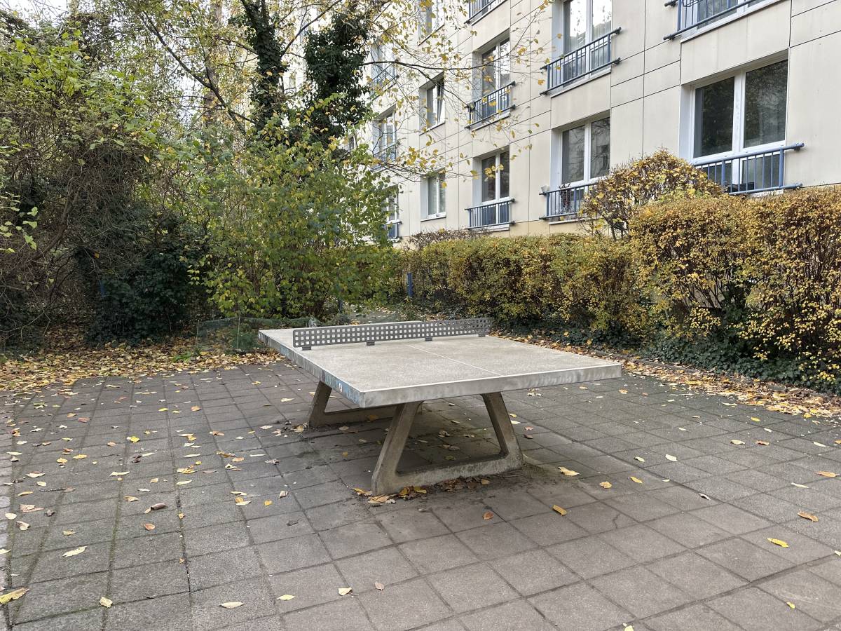 Tischtennis bei Landsberger Allee