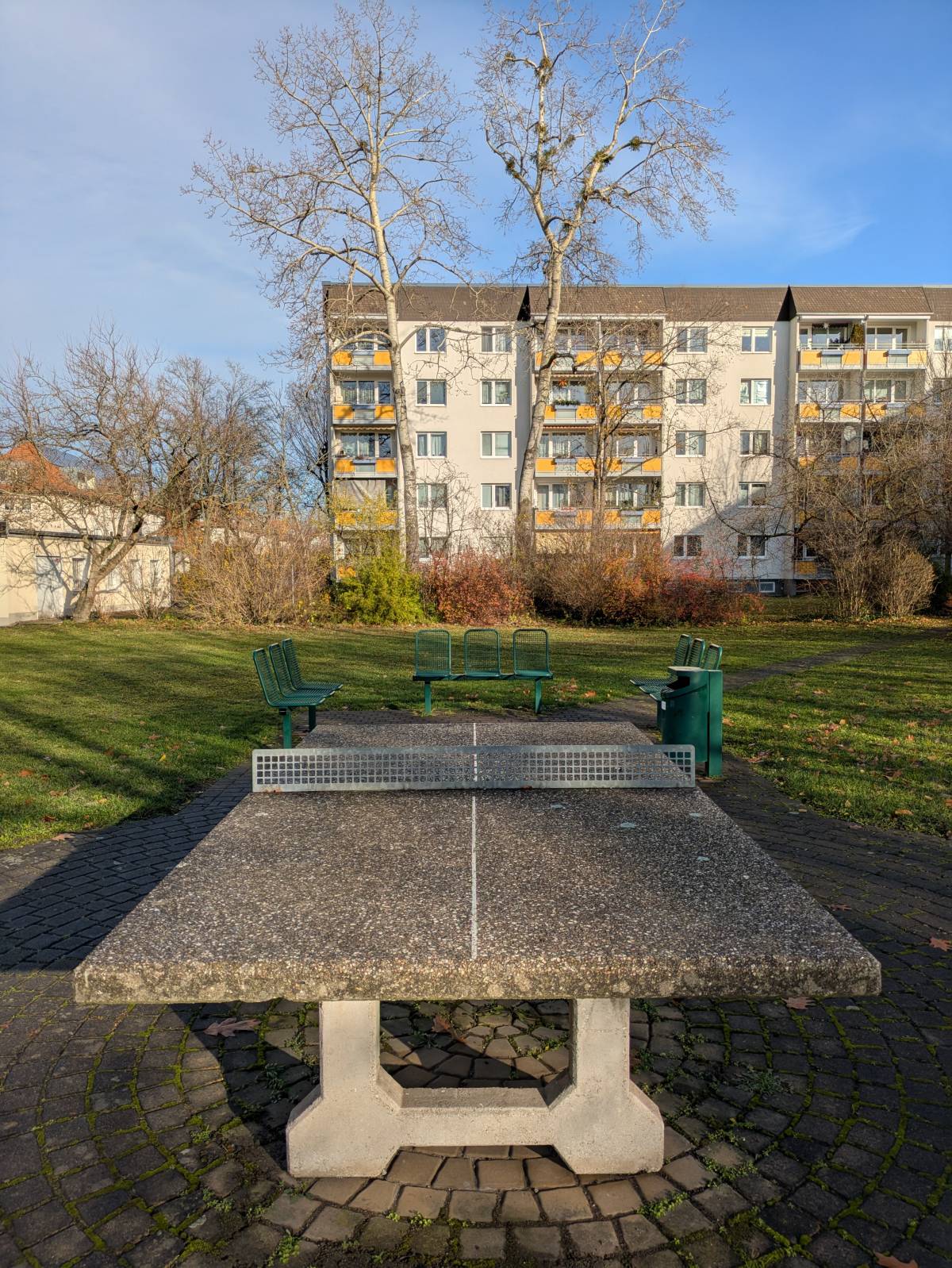 Tischtennis bei Winterbergstraße