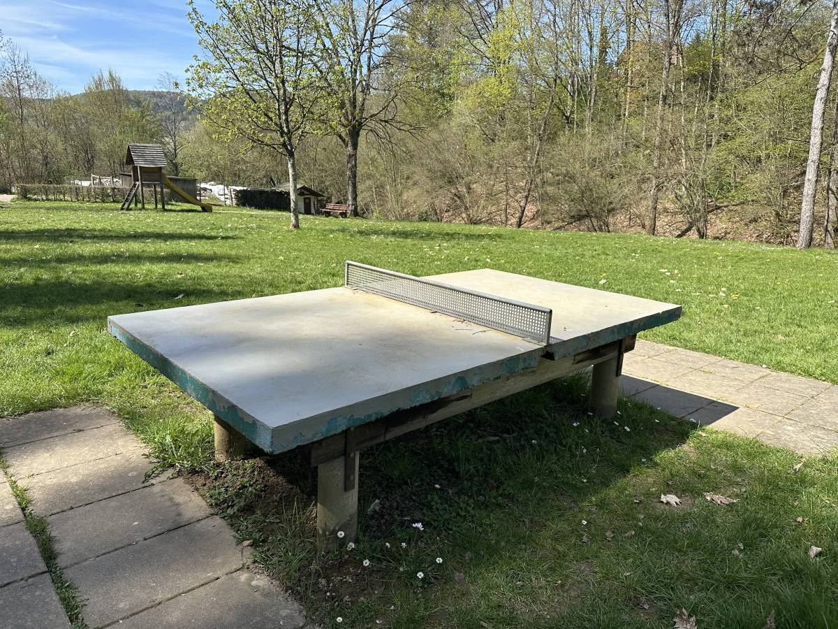 Tischtennis bei Vitaparcours