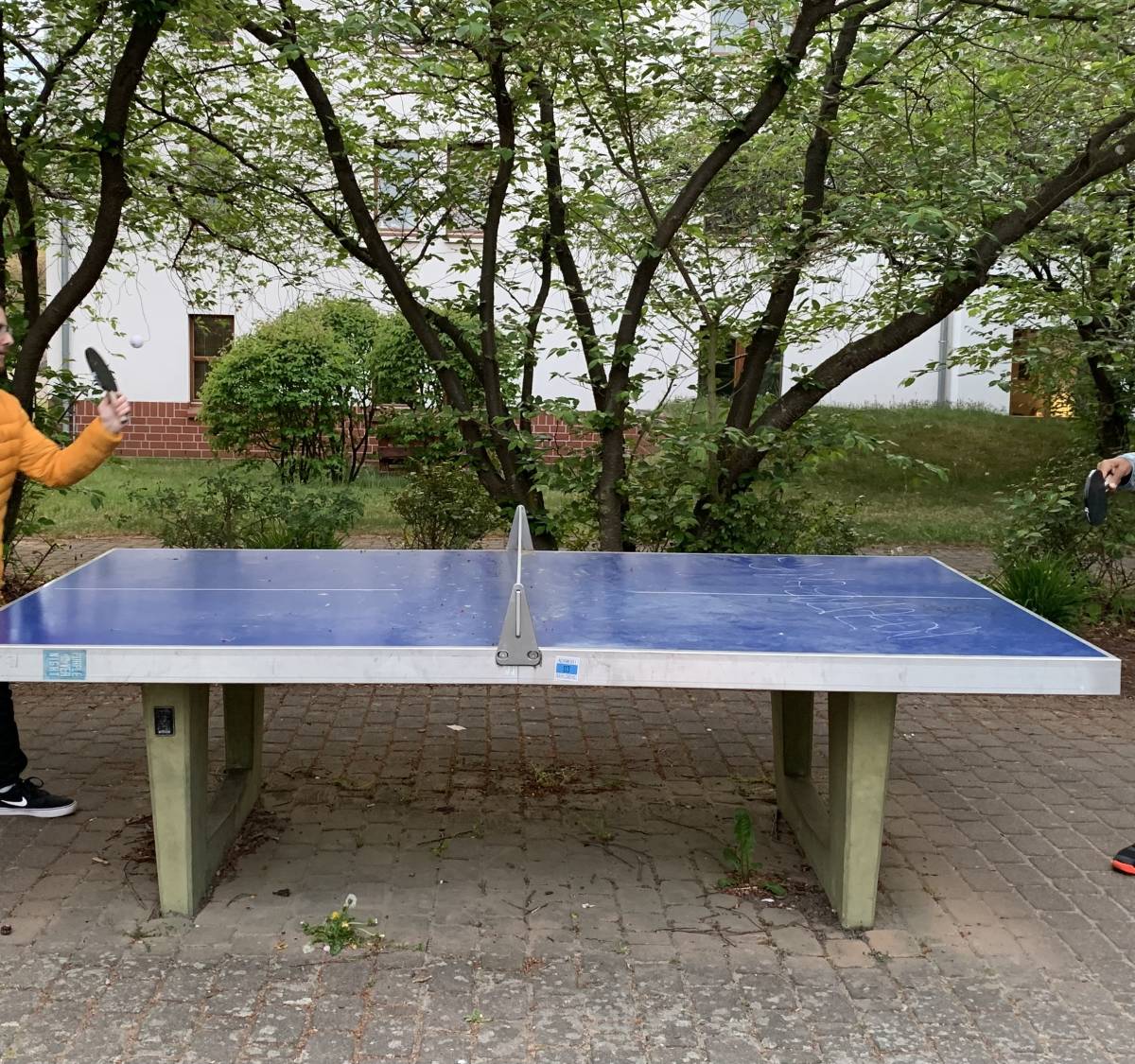 Tischtennis bei Stahnsdorfer Straße