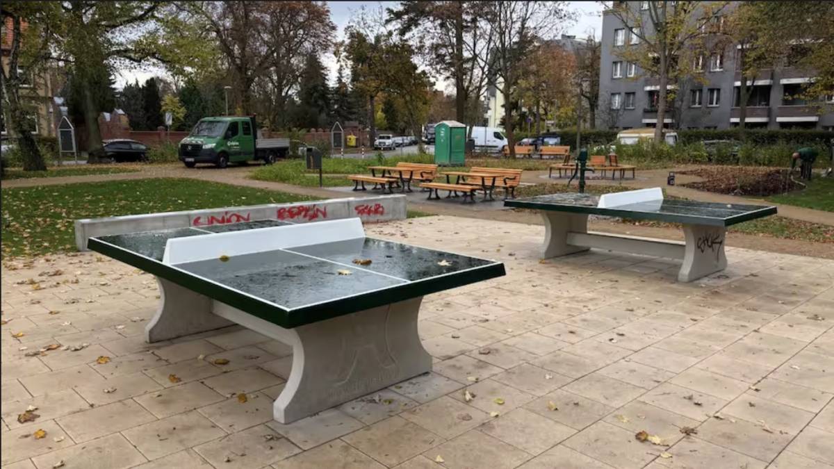 Tischtennis bei Herthaplatz