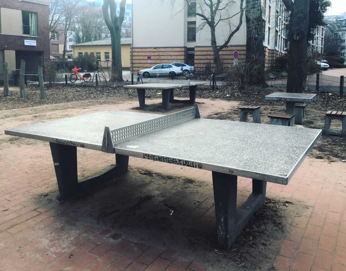 Tischtennis bei Andreasstraße 22