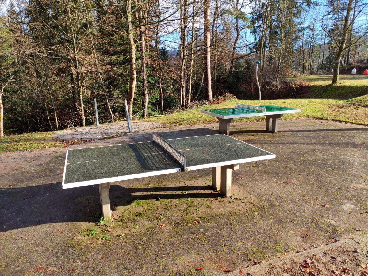 Tischtennis bei Schlossgrundweg