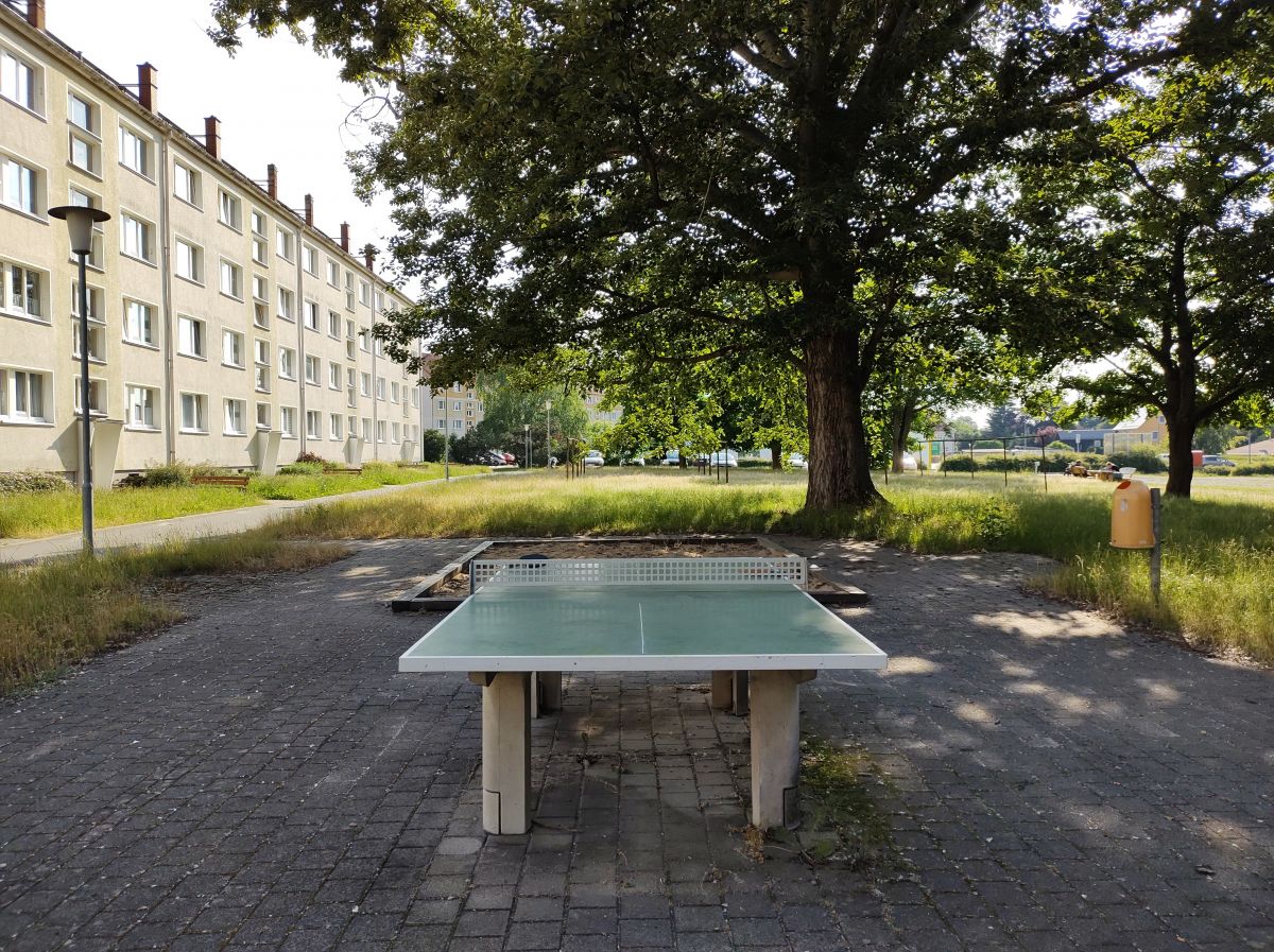 Tischtennis bei Str. der Einheit 13