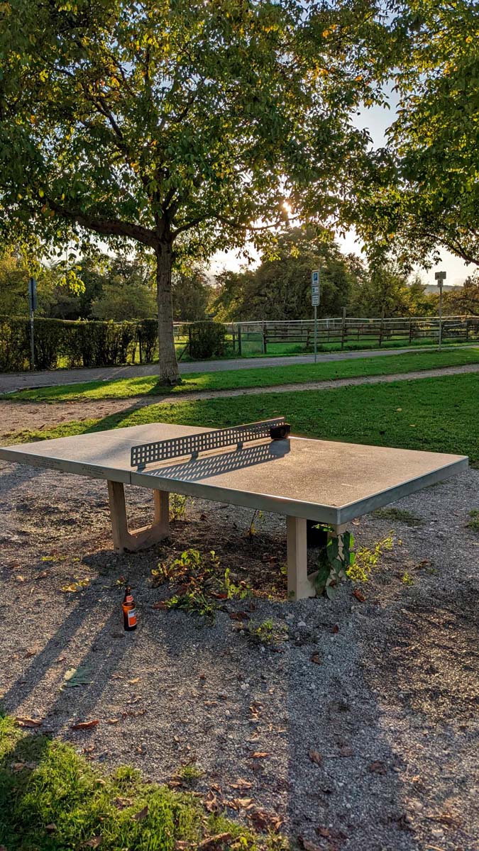 Tischtennis bei Bohnackerstraße