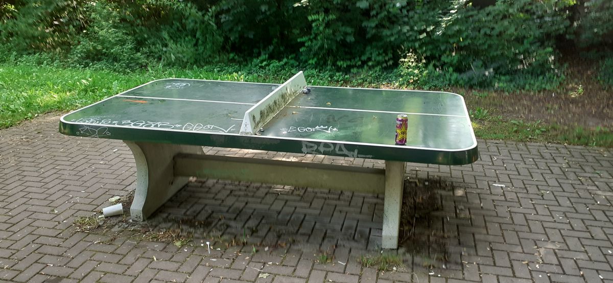 Tischtennis bei Hinter der Mühle