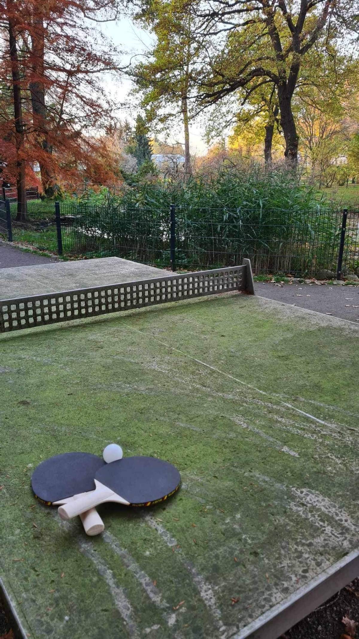 Tischtennis bei Leipziger Straße