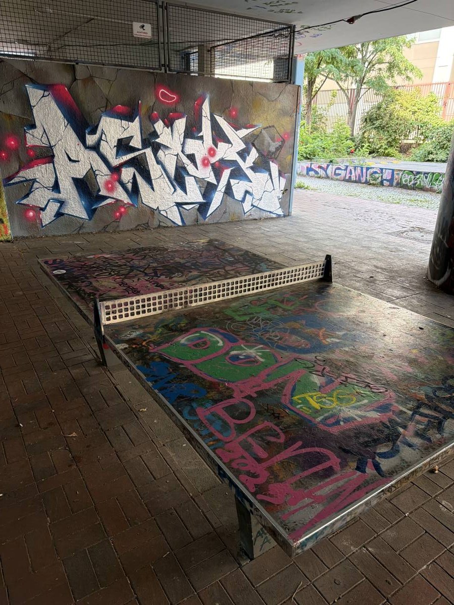 Tischtennis bei Axel-Springer-Straße