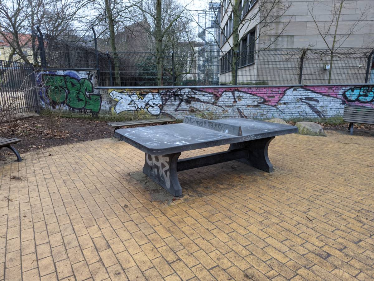 Tischtennis bei Schwedter Straße