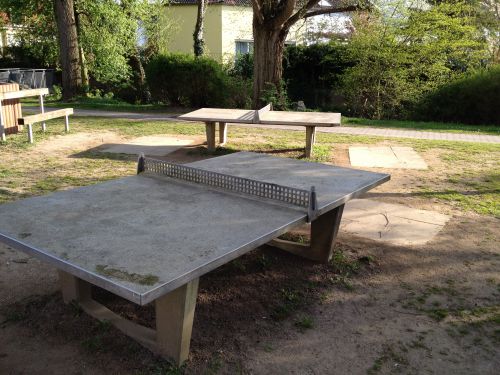 Tischtennis bei Gustavsburger Weg 43