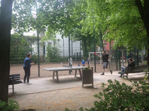 Tischtennis bei Herderstraße