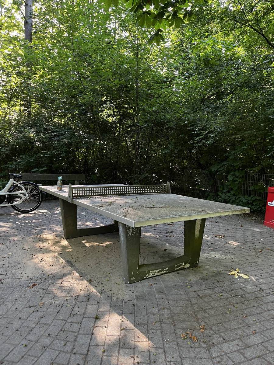 Tischtennis bei Alsterparkbrücke