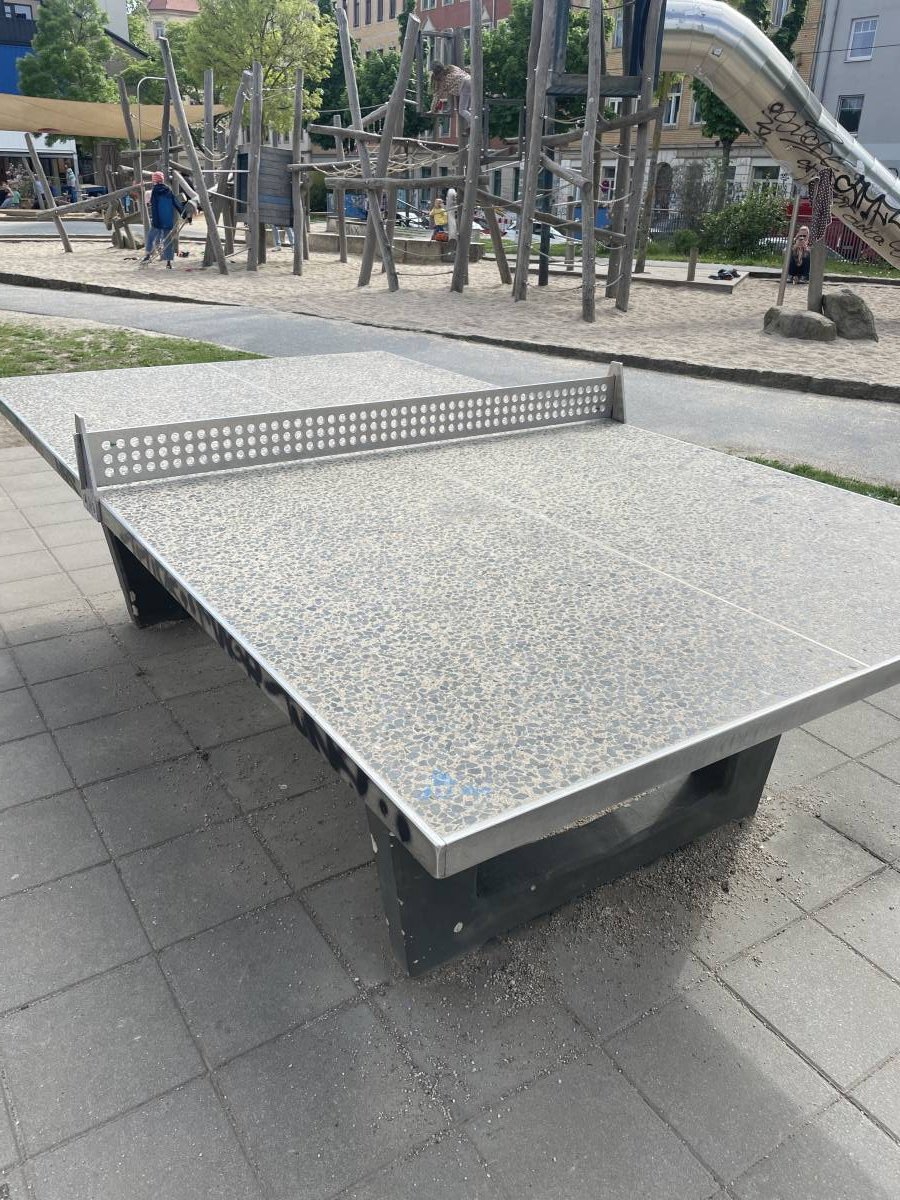 Tischtennis bei Marta-Fraenkel-Straße