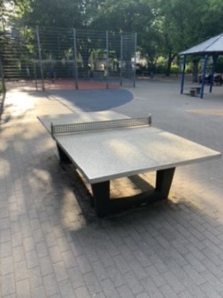 Tischtennis bei Tischtennisplatte #11208