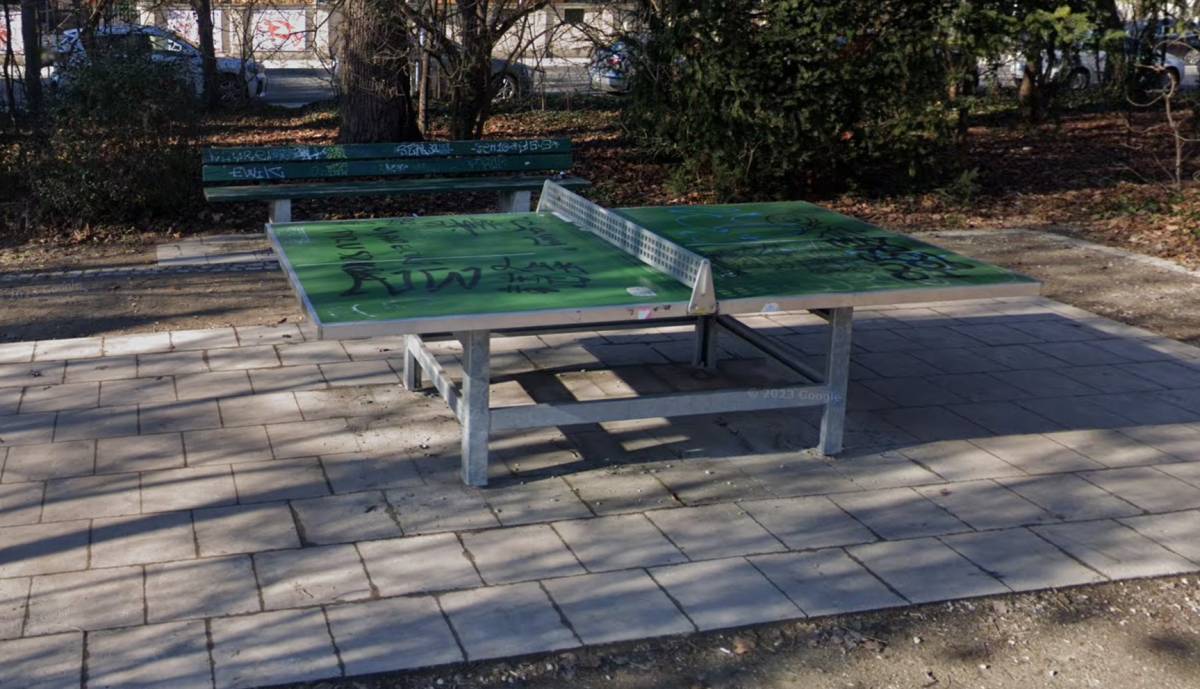 Tischtennis bei Luisenstraße