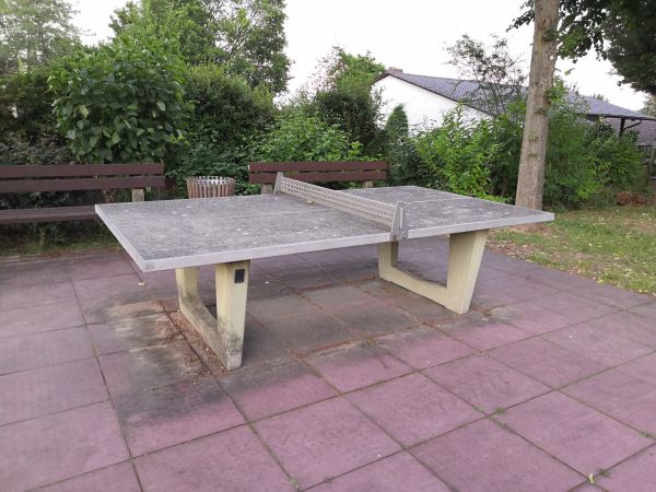 Tischtennis bei Tischtennisplatte #11186