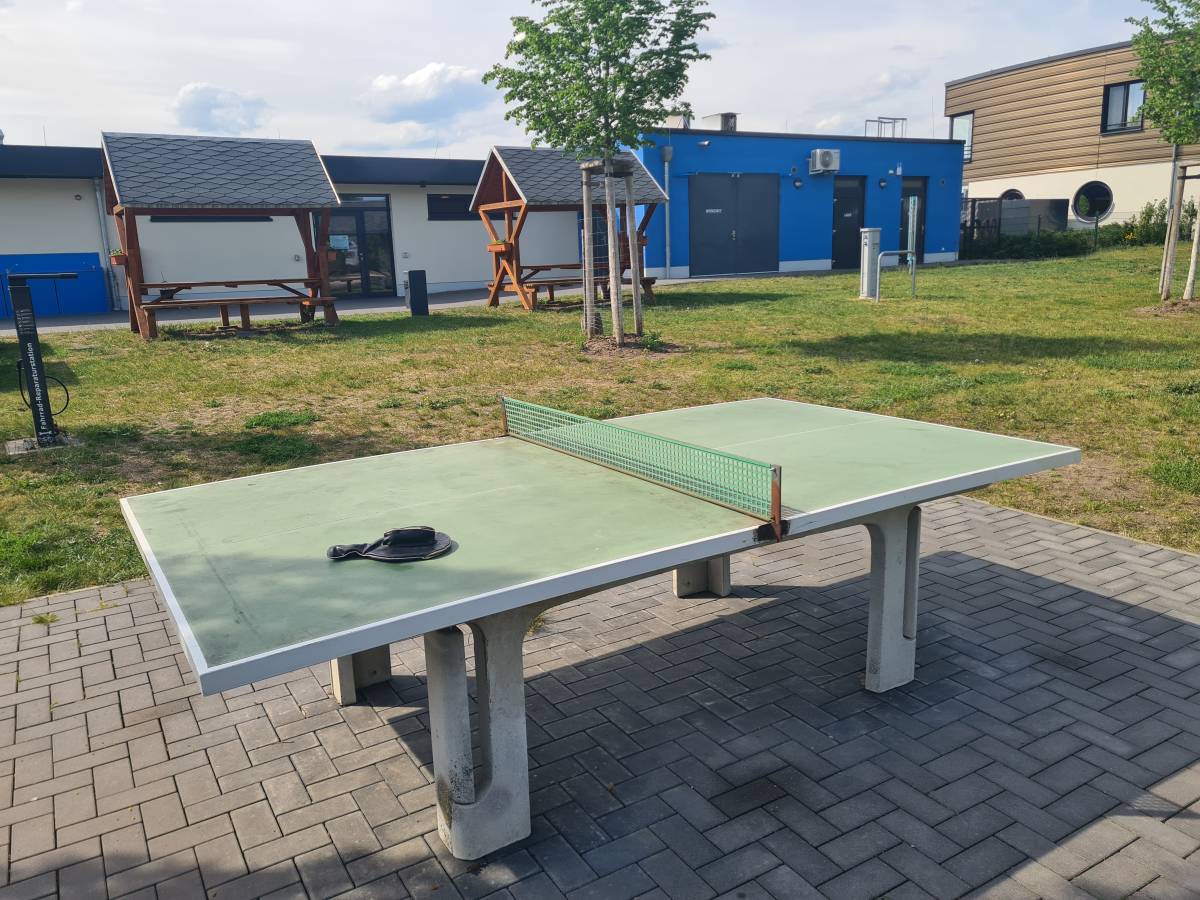 Tischtennis bei Regattastraße