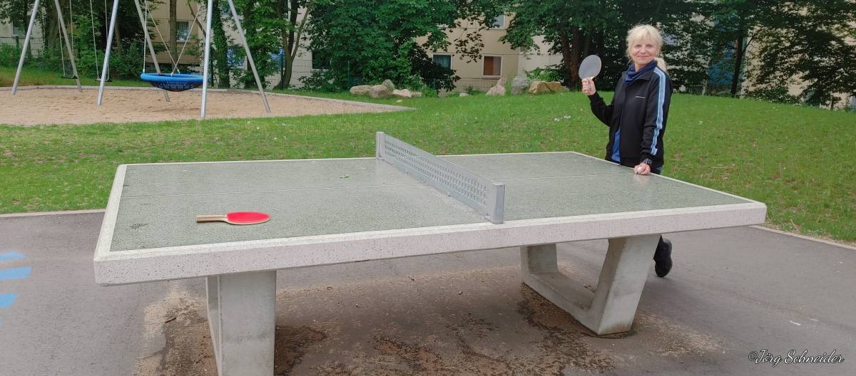 Tischtennis bei Hermann-Wegener-Straße