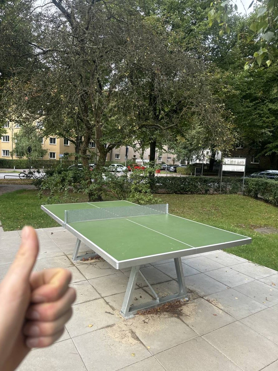 Tischtennis bei Marienthaler Straße