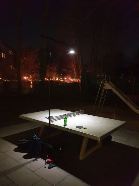 Tischtennis bei Boxhagener Straße
