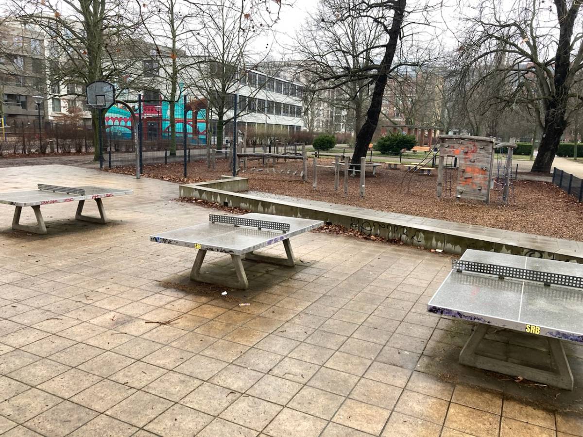 Tischtennis bei Sebastianstraße