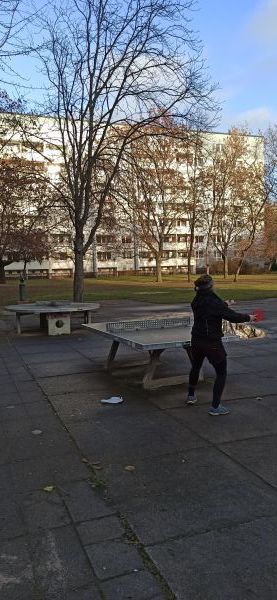 Tischtennis bei Berolinastraße