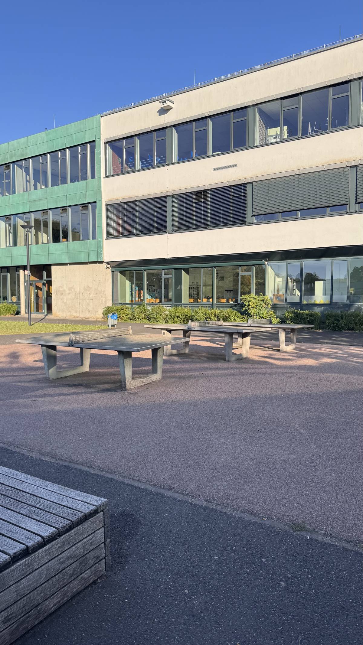 Tischtennis bei Darmstädter Straße