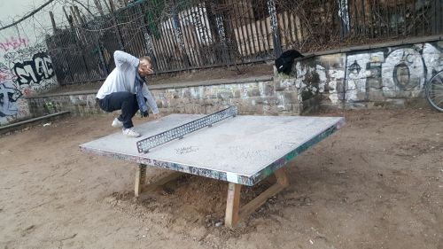 Tischtennis bei Rigaer Straße