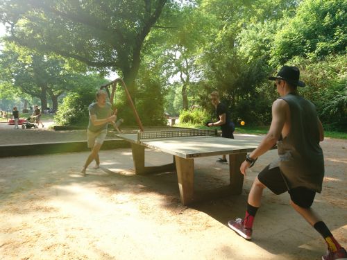 Tischtennis bei Parkallee 64