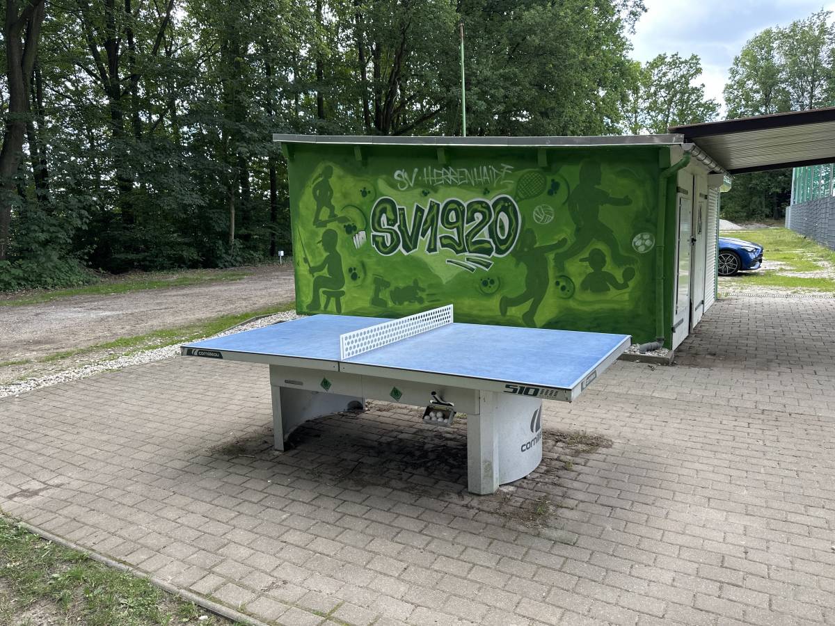Tischtennis bei Am Waldsportplatz
