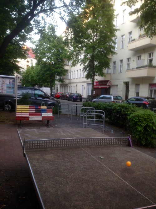 Tischtennis bei Utrechter Straße 25-27