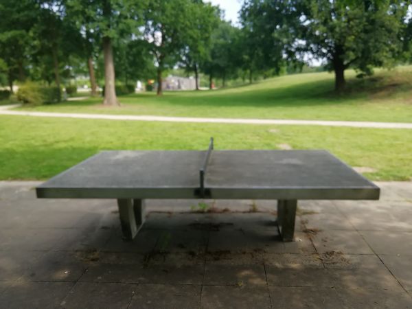 Tischtennis bei Tischtennisplatte #11239