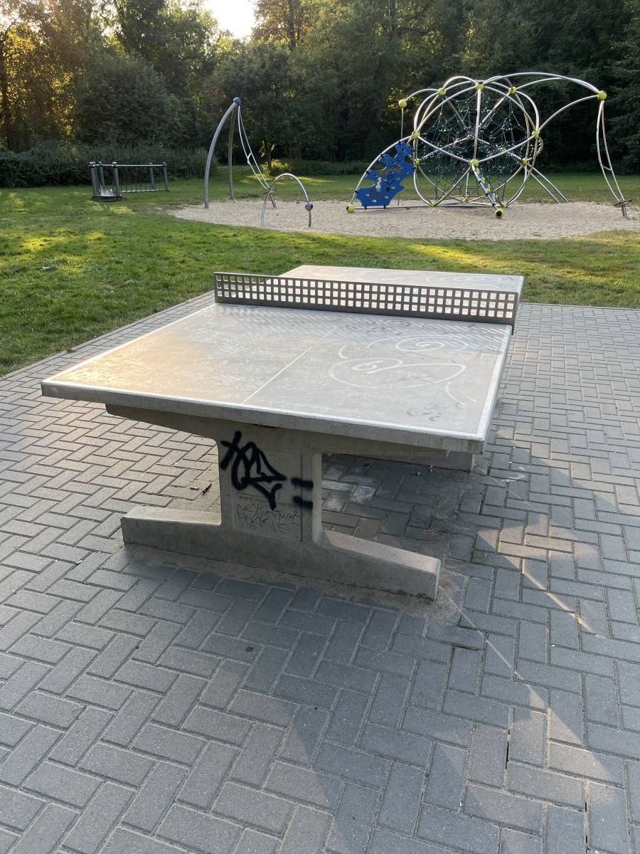 Tischtennis bei Roedernallee