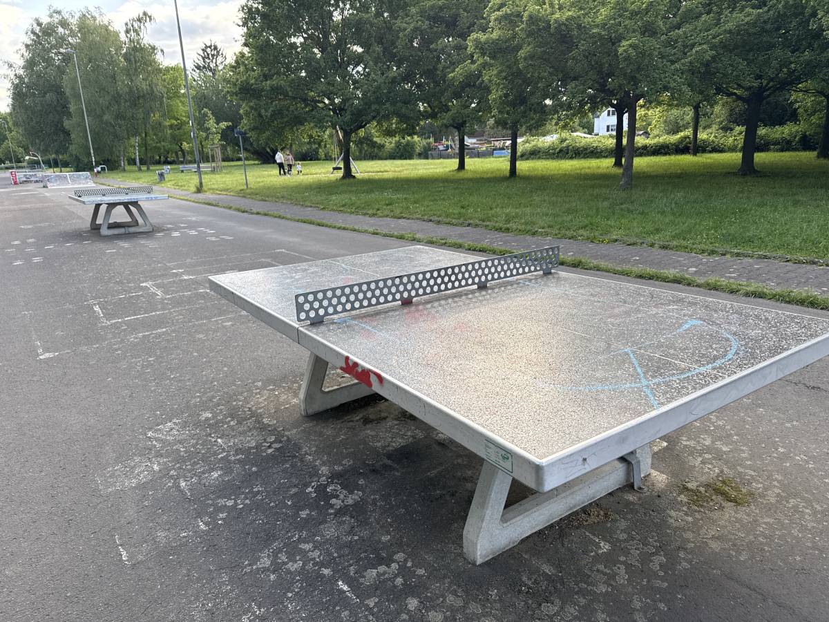 Tischtennis bei Riedhalsstraße
