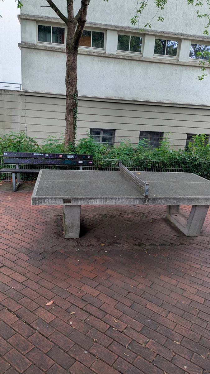 Tischtennis bei Kaiser-Wilhelm-Ring