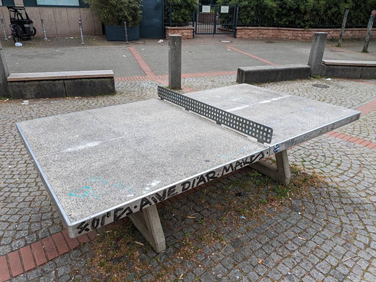 Tischtennis bei Merianplatz